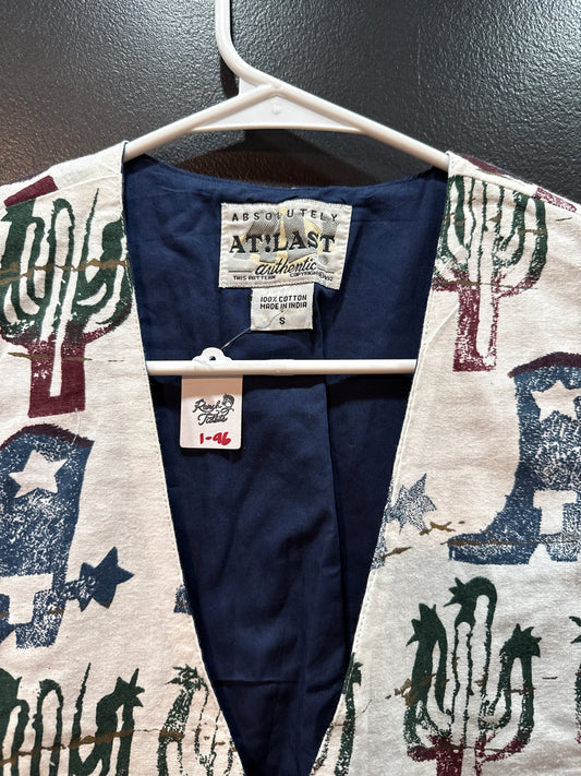 The Boots and Cactus Vest
