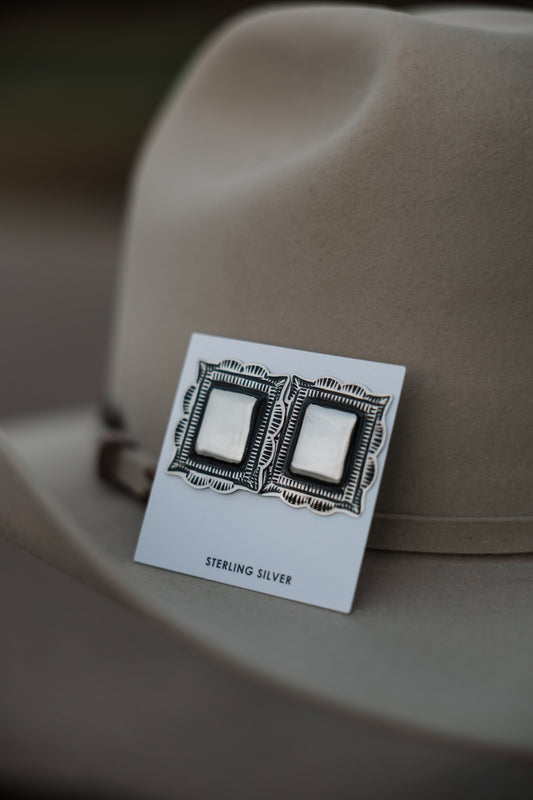 The Silver Spur Earrings