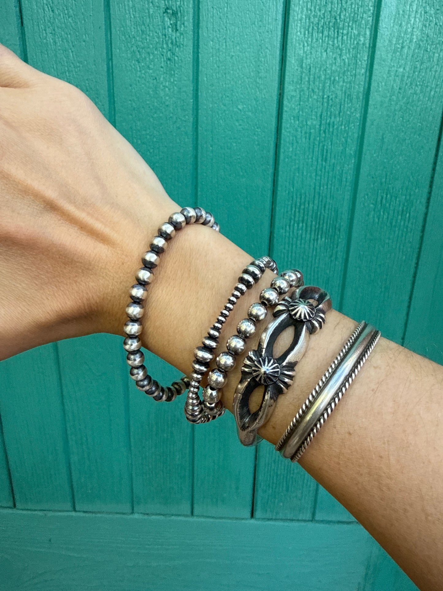 6mm Navajo Pearl Bracelet