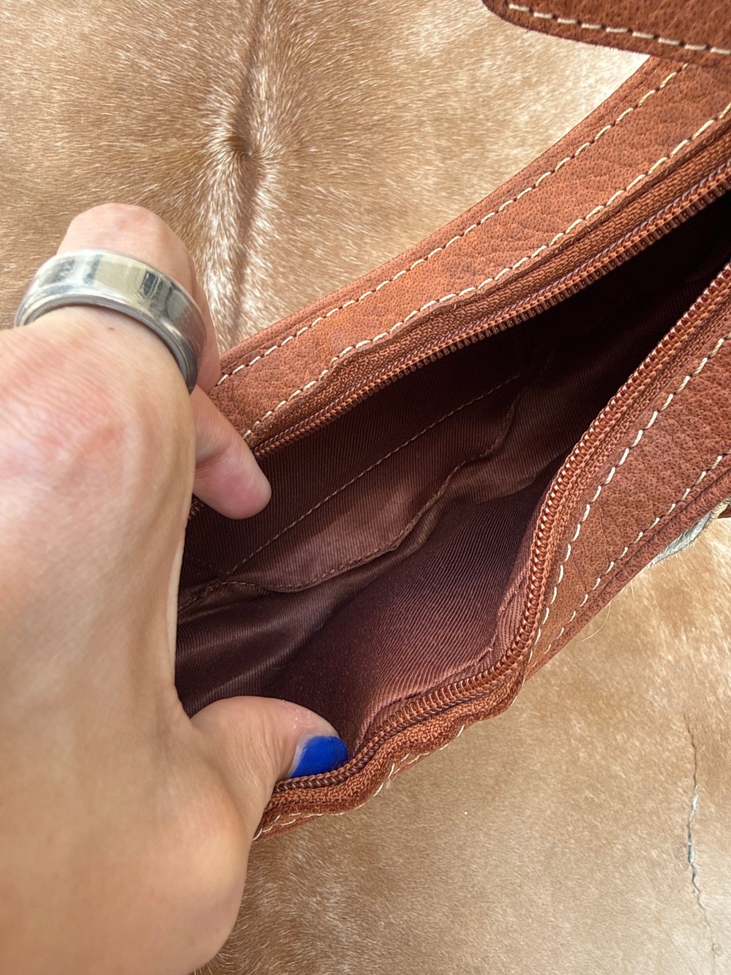 Cowhide Shoulder Bag