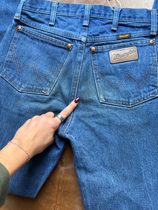 28” Denim Wranglers