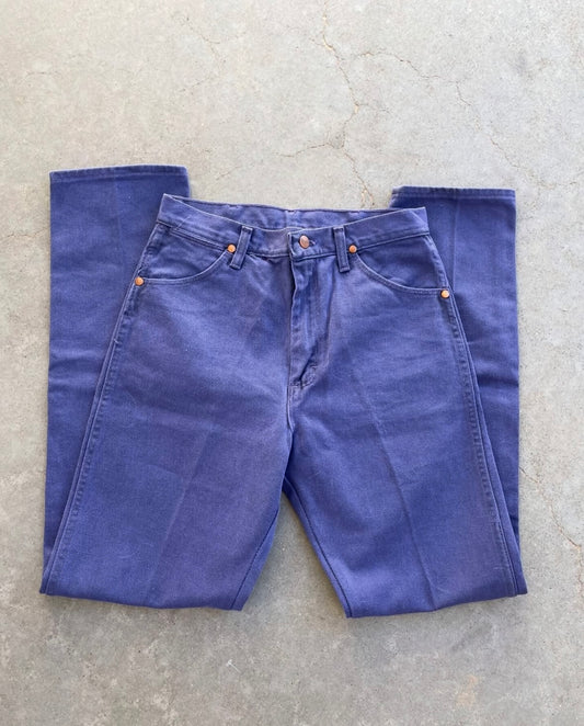 28” Purple Wrangler Jeans