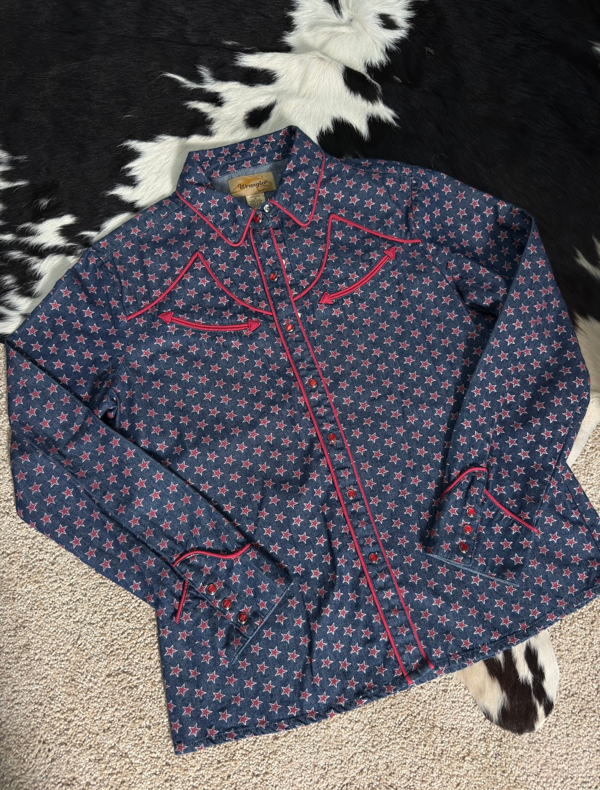 Wrangler Star Pearl Snap