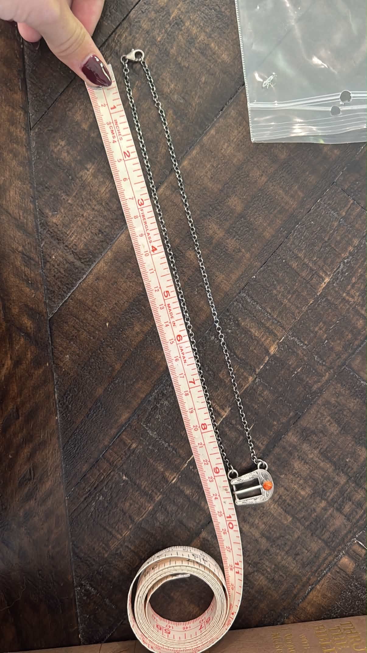 Buckle Bunny Necklace