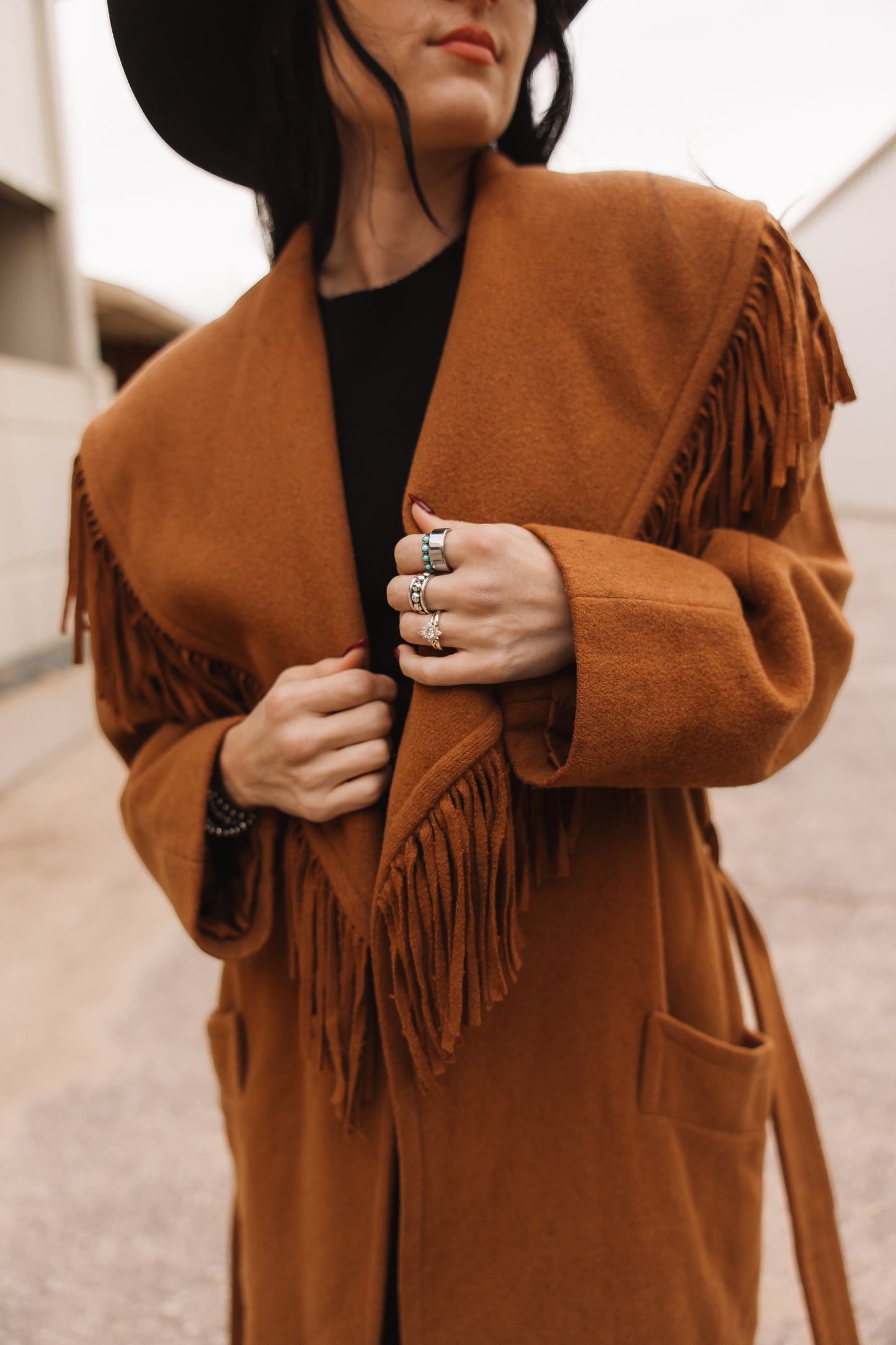 Frontier Fringe Coat