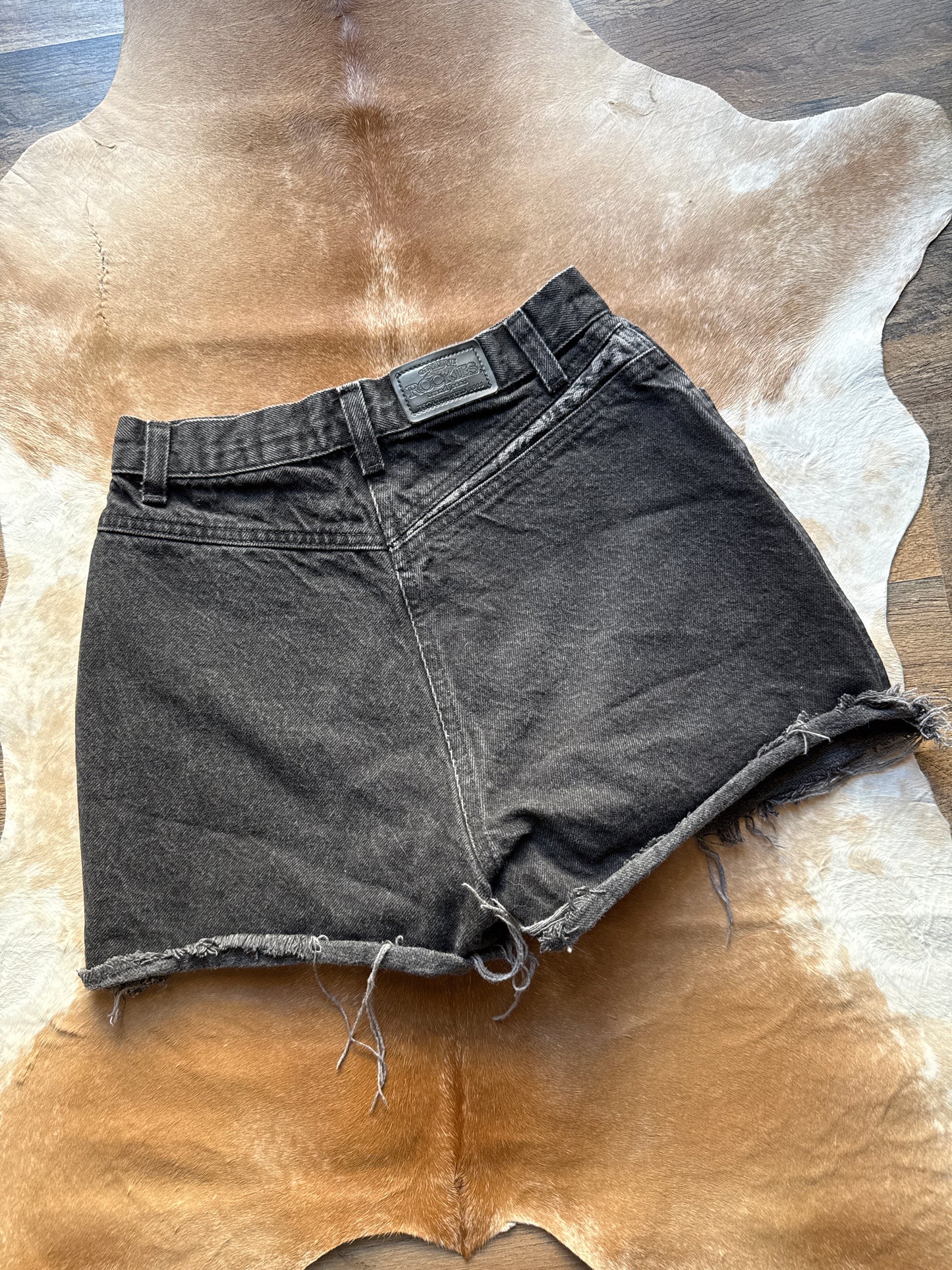 25” Paisley Black Denim Rockies