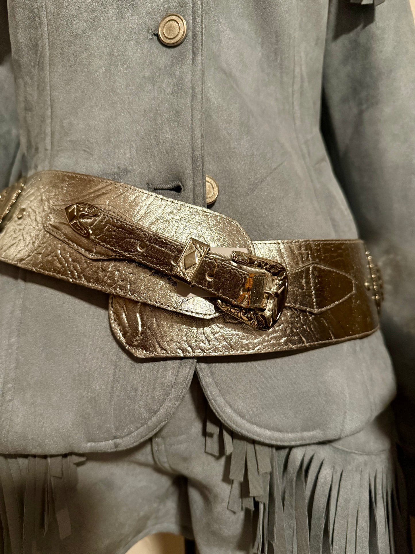 Silver Concho Belt