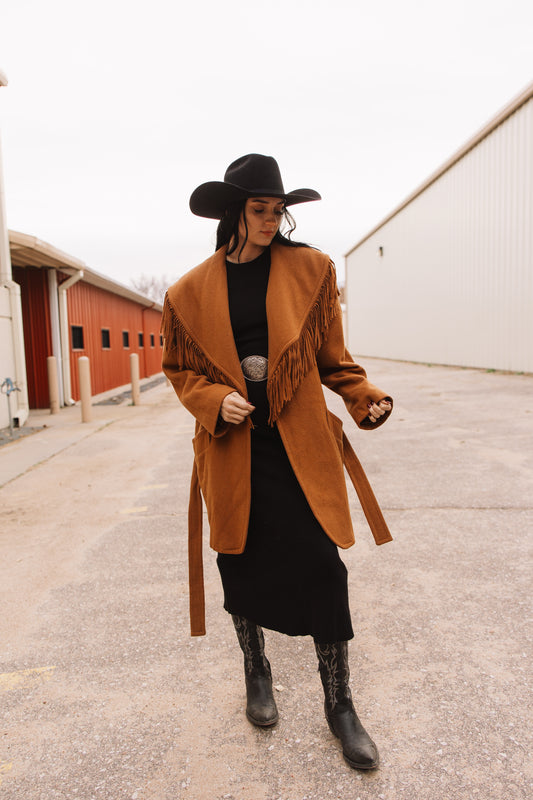 Frontier Fringe Coat