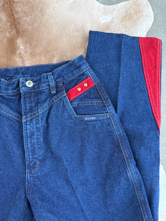 28” Red and Denim Rockies