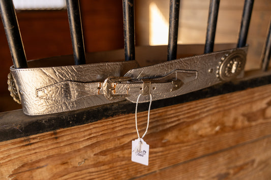 Silver Concho Belt