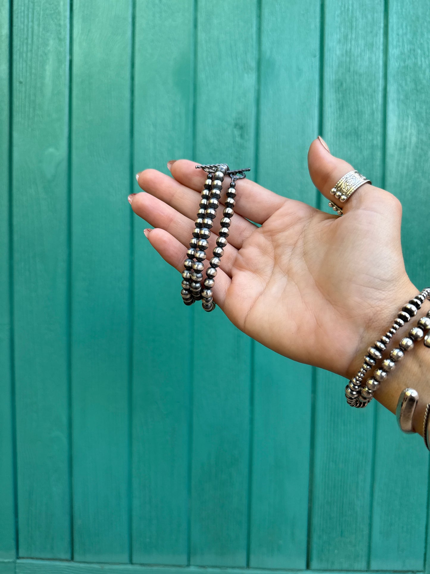 6mm Navajo Pearl Bracelet