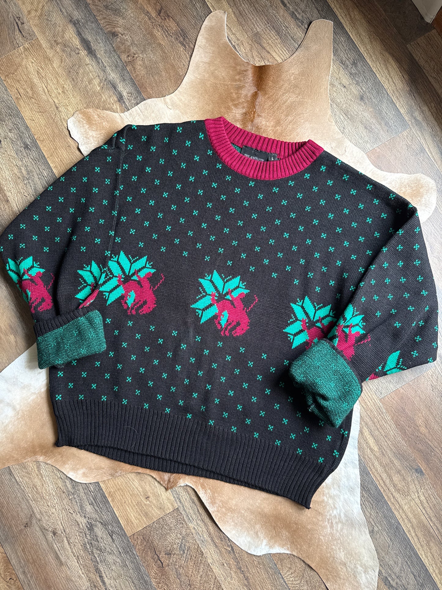 A Cowboy Christmas Sweater