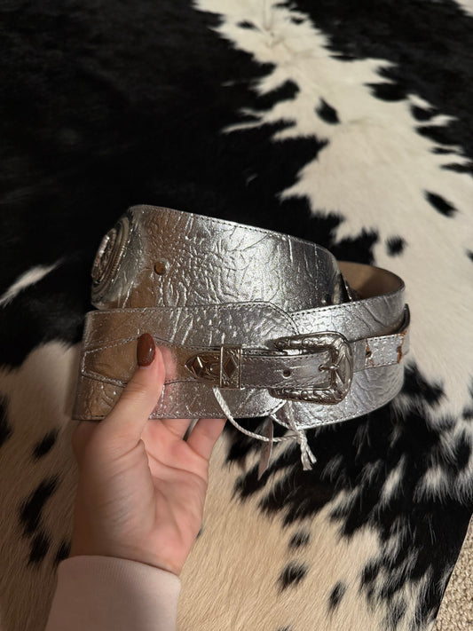 Silver Concho Belt