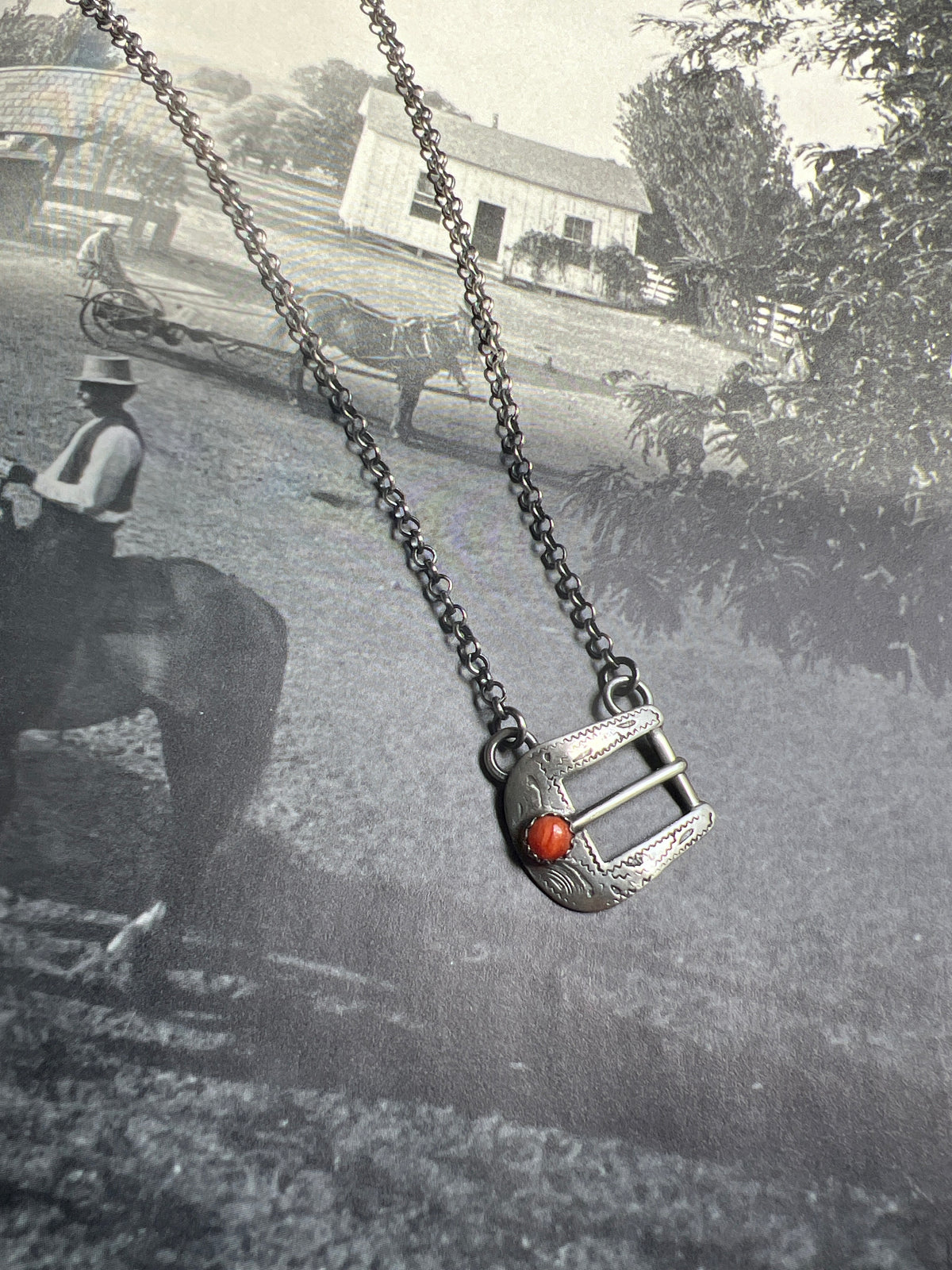 Buckle Bunny Necklace