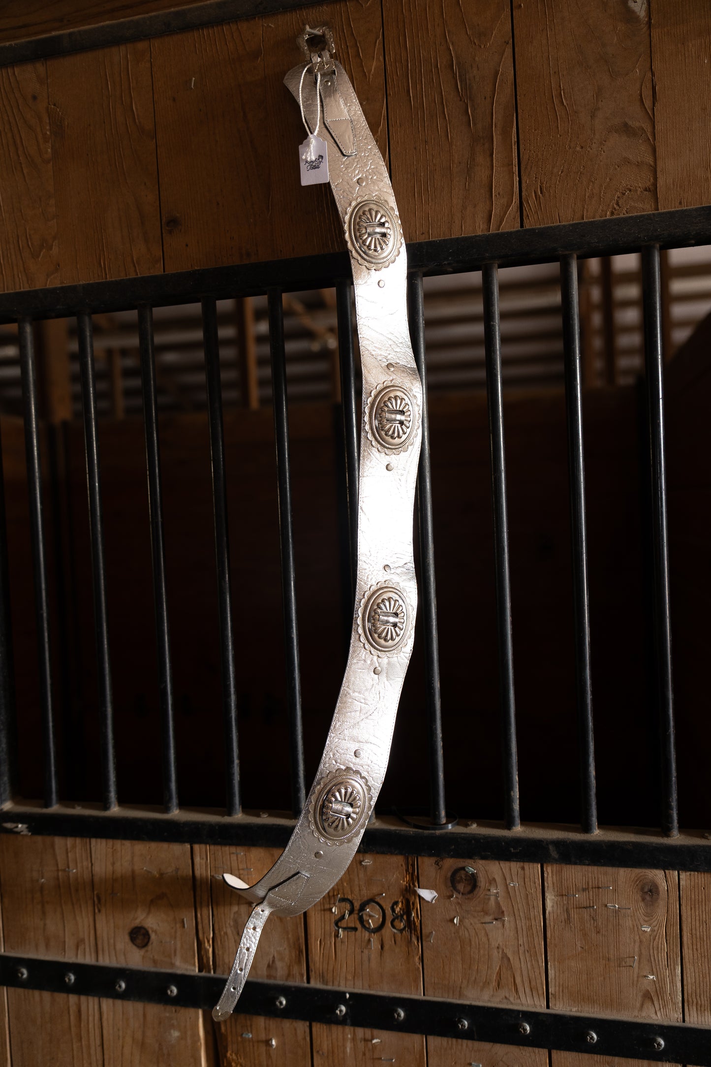Silver Concho Belt