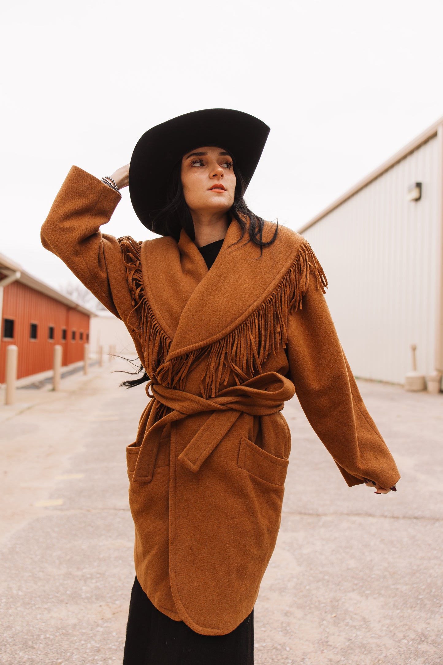 Frontier Fringe Coat