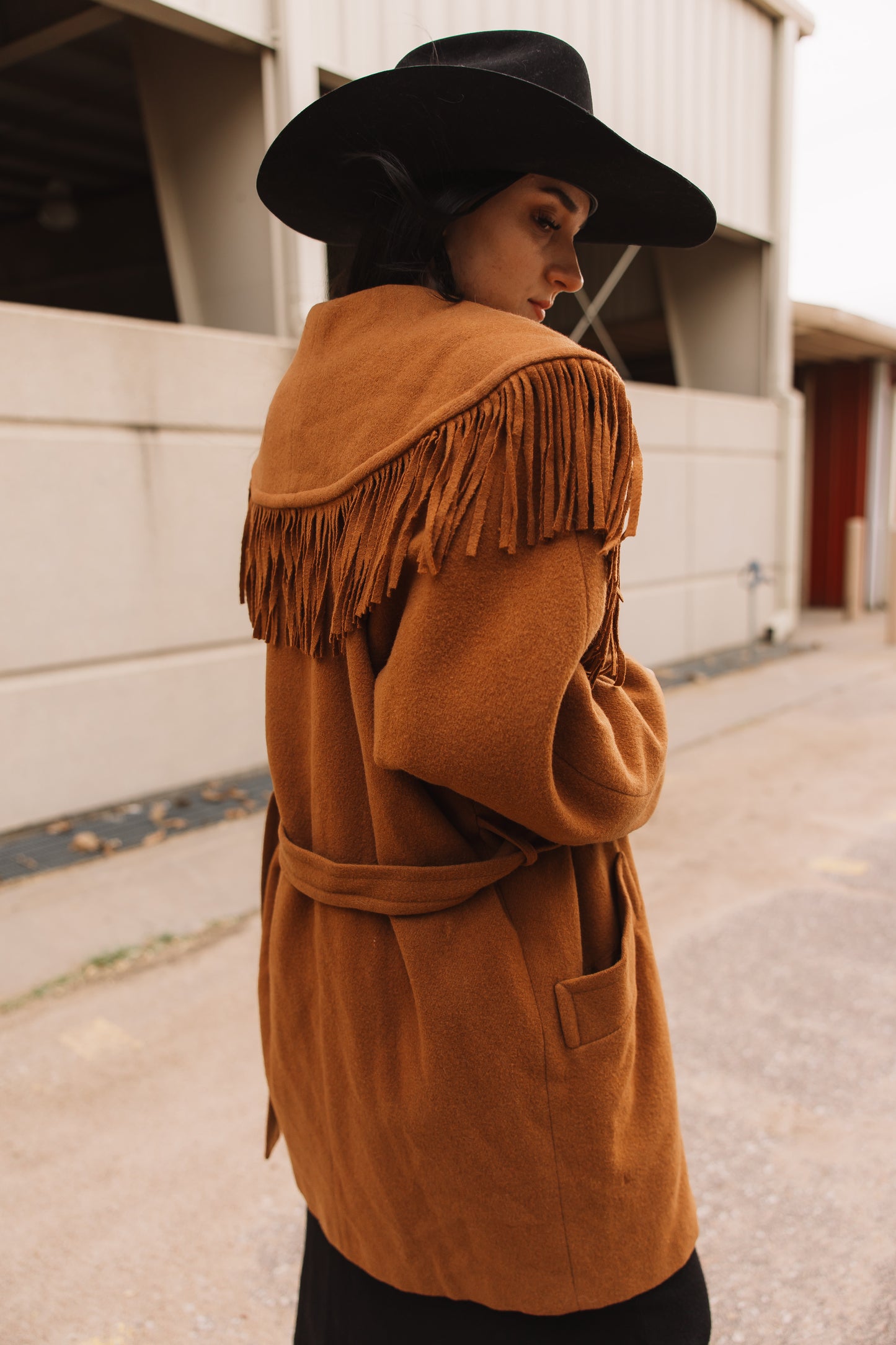 Frontier Fringe Coat