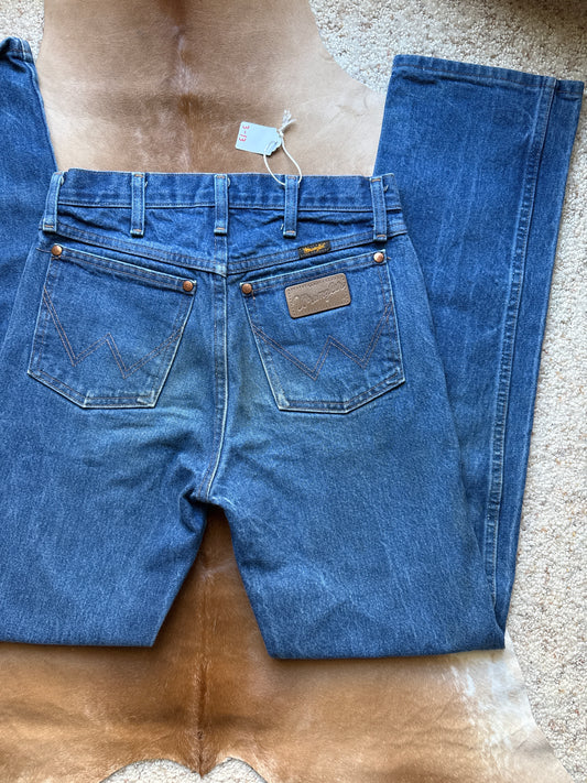 28” Denim Wranglers
