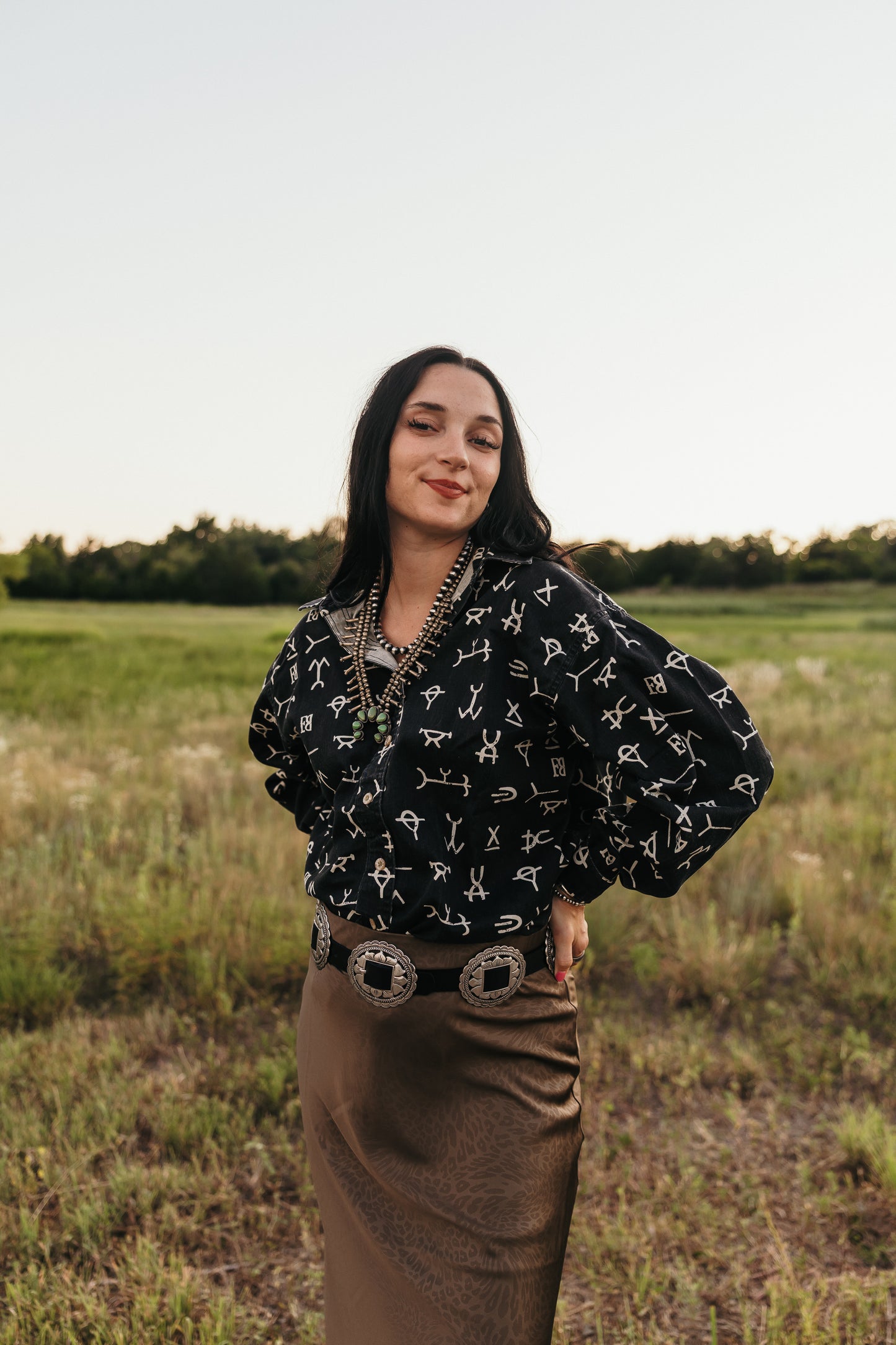 The Branded Over Button up
