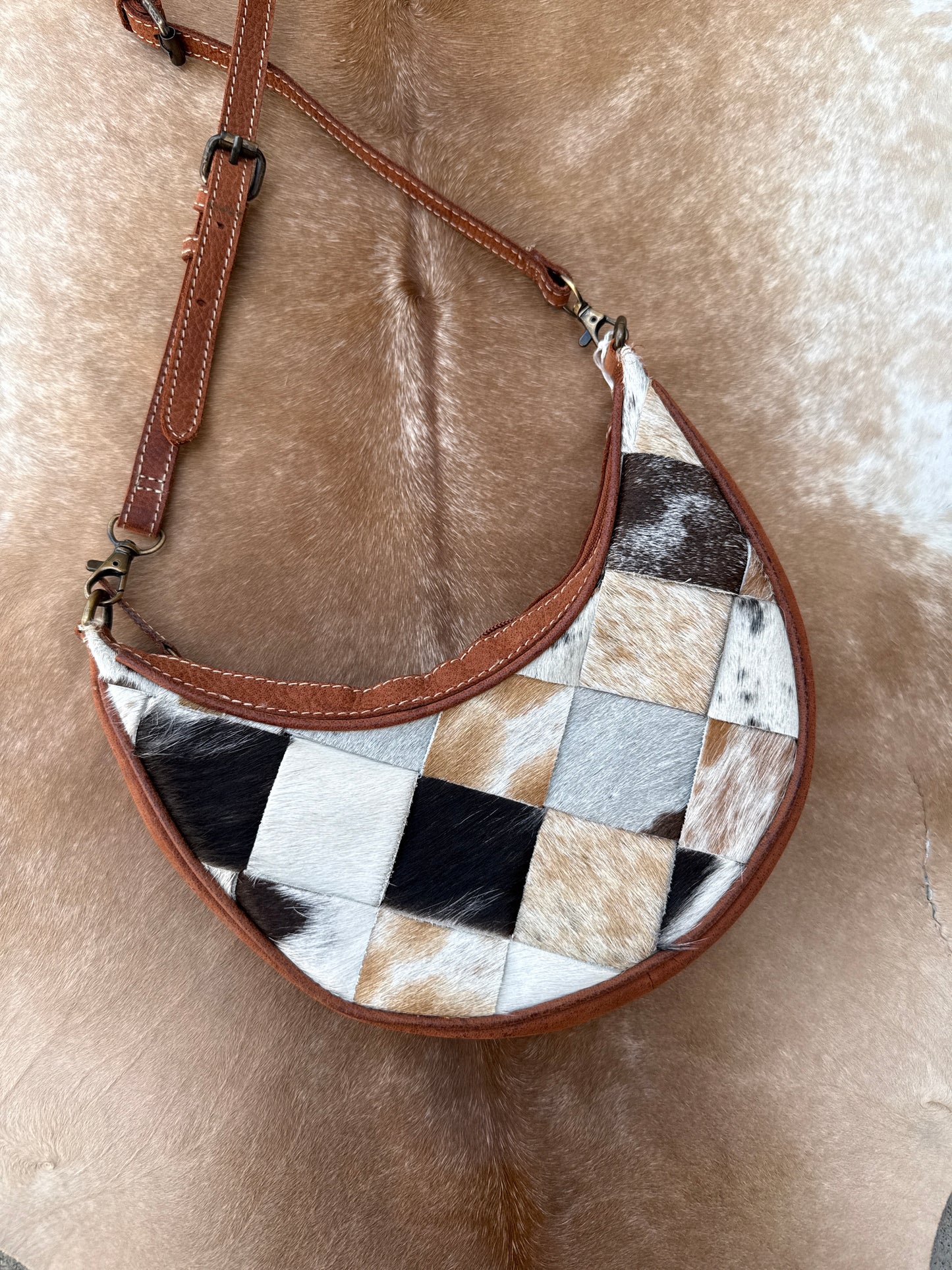 Cowhide Shoulder Bag