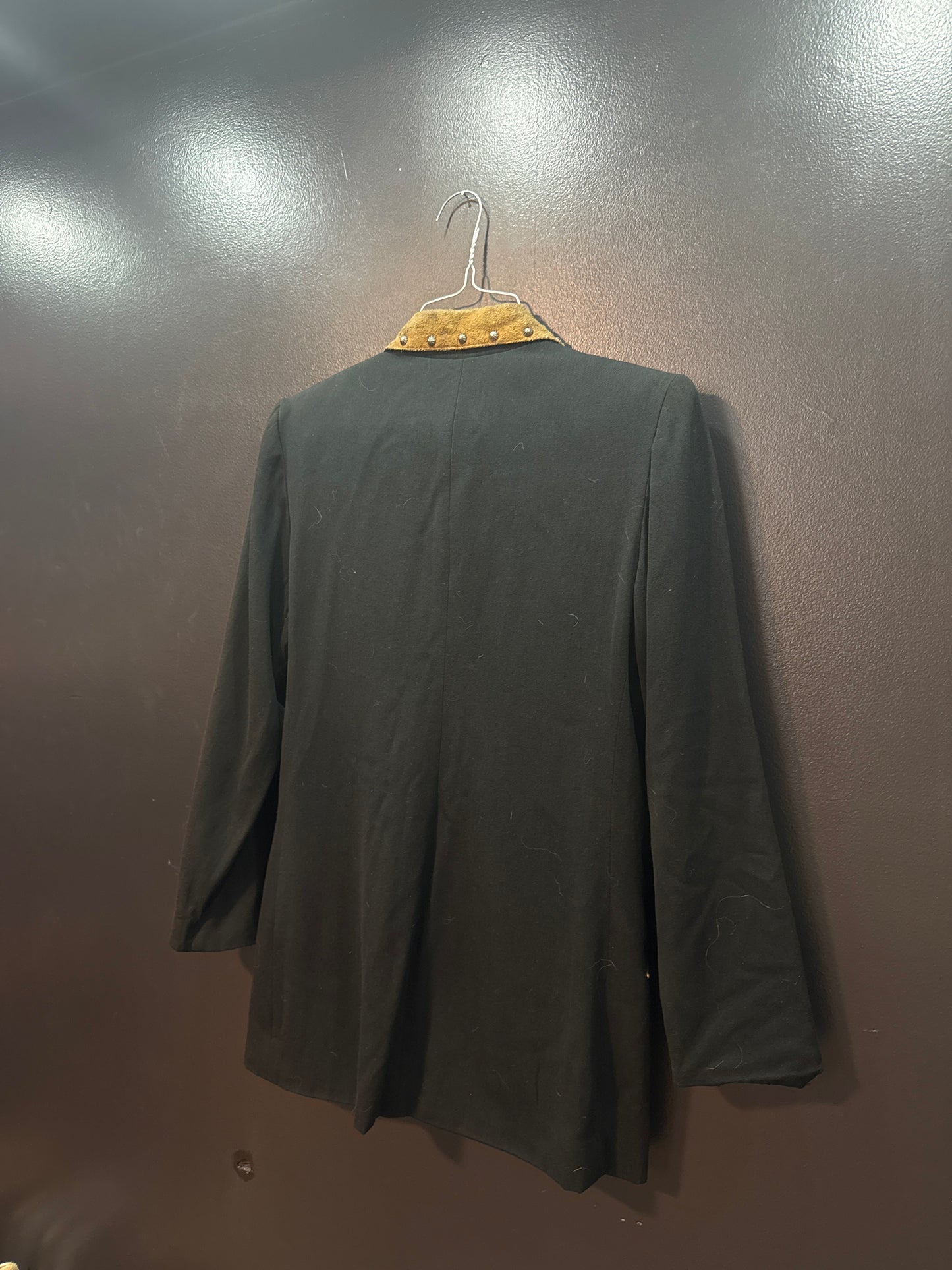 Leather Means Business Blazer