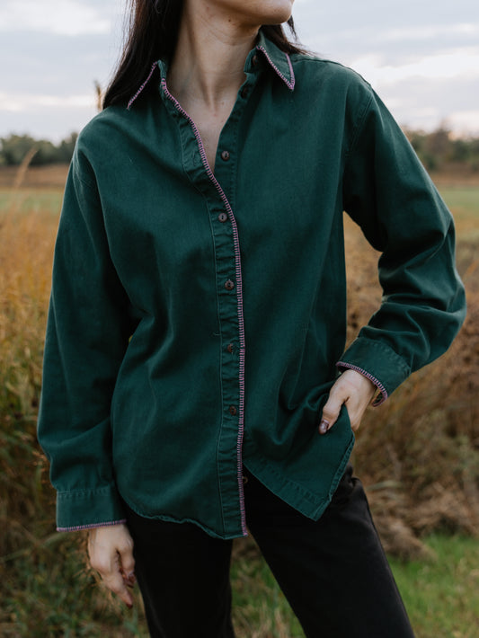 The Loretta Button Up