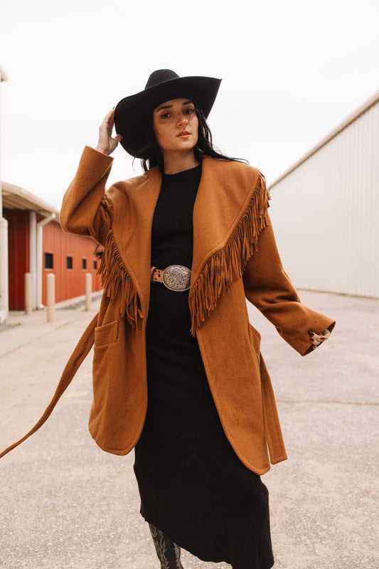 Frontier Fringe Coat