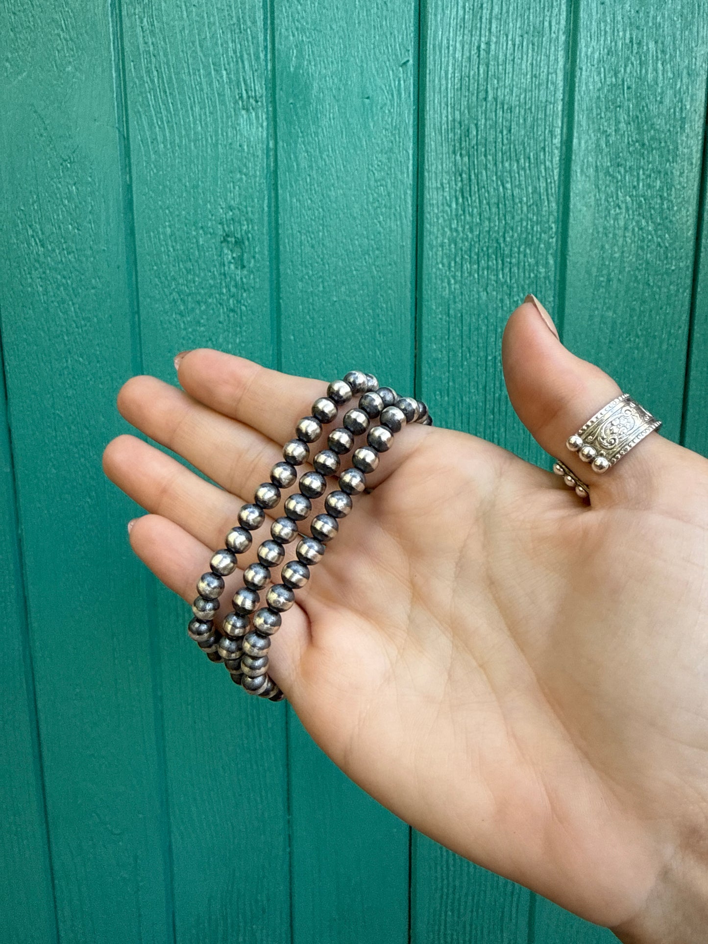 6mm Navajo Pearl Bracelet