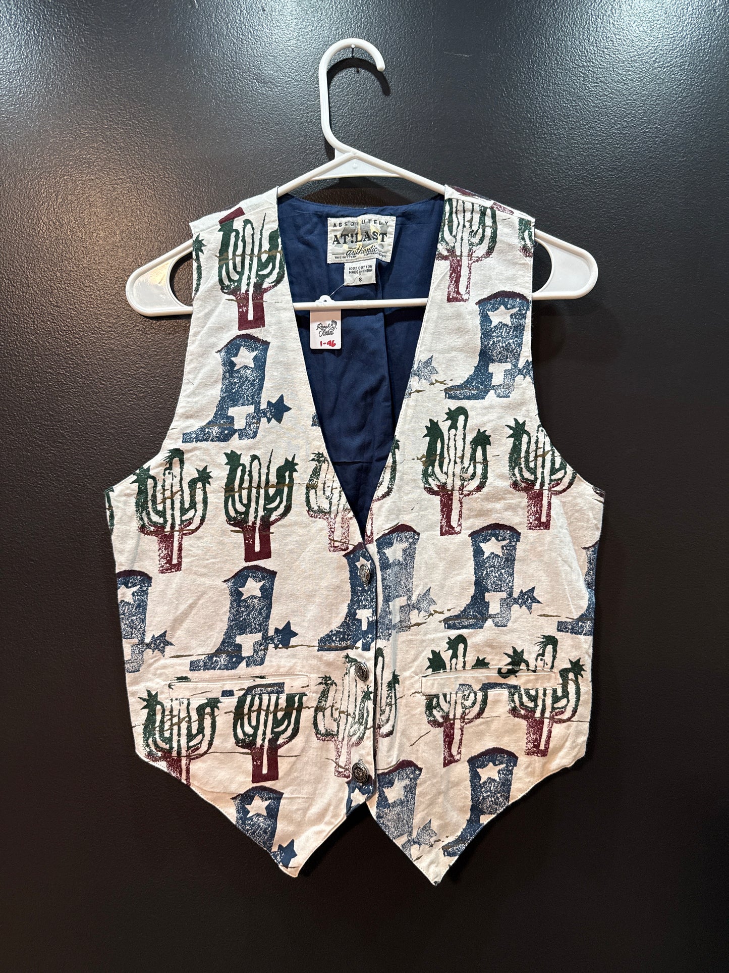 The Boots and Cactus Vest