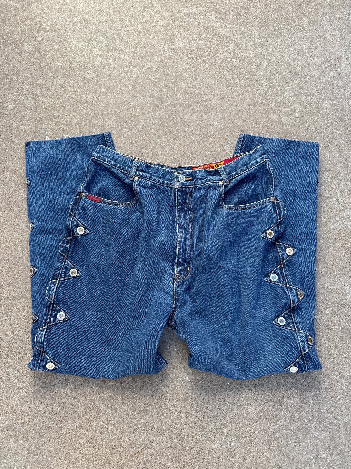 34” Denim Concho Lawmans