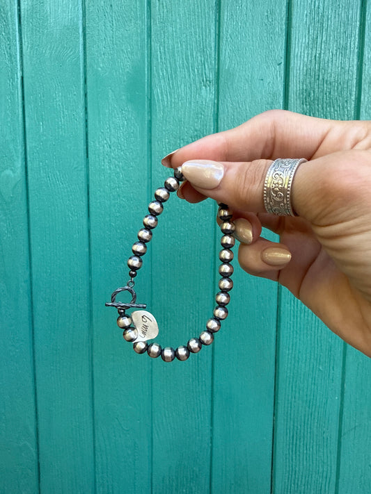 6mm Navajo Pearl Bracelet