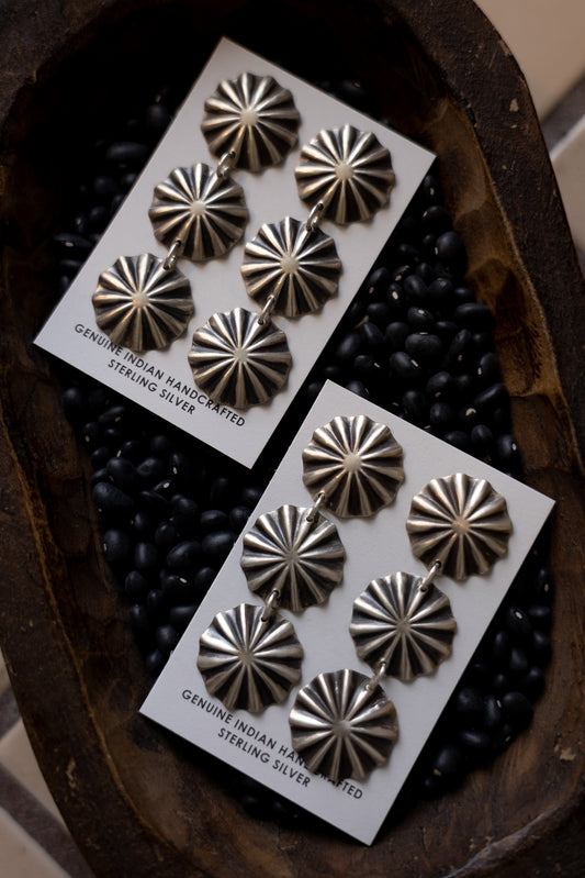 Cowboy Concho Dangles