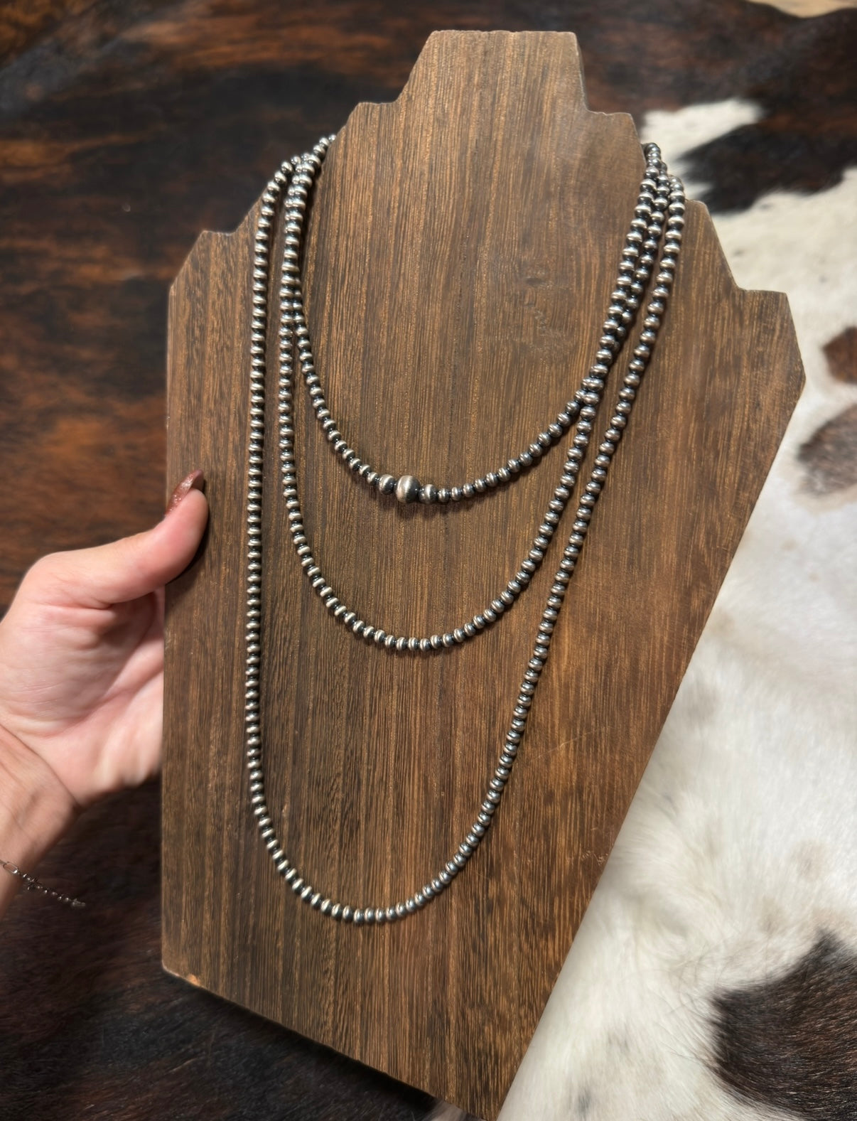 Sterling Pearl Choker 14”