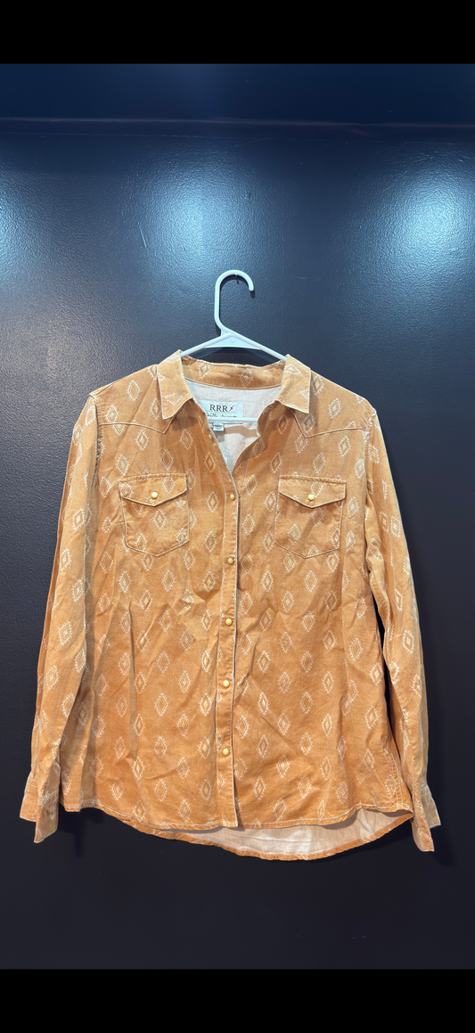 RRR Aztec Pearl Snap