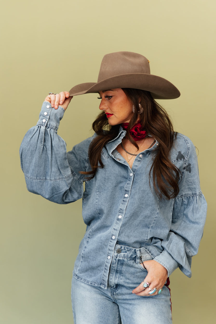 Denim Heritage Top