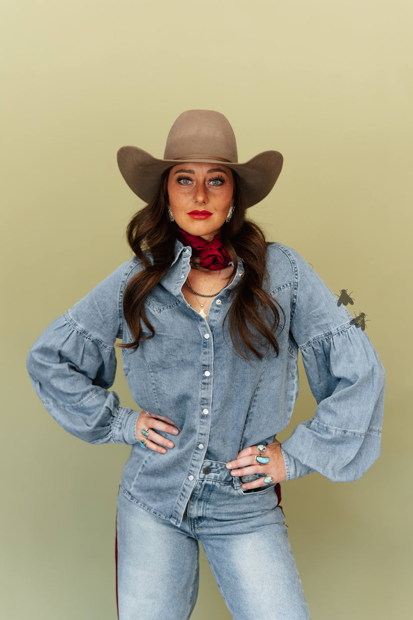 Denim Heritage Top